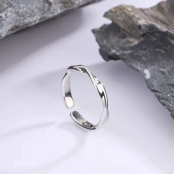 Timeless Sterling Silver Twisted Wire Ring